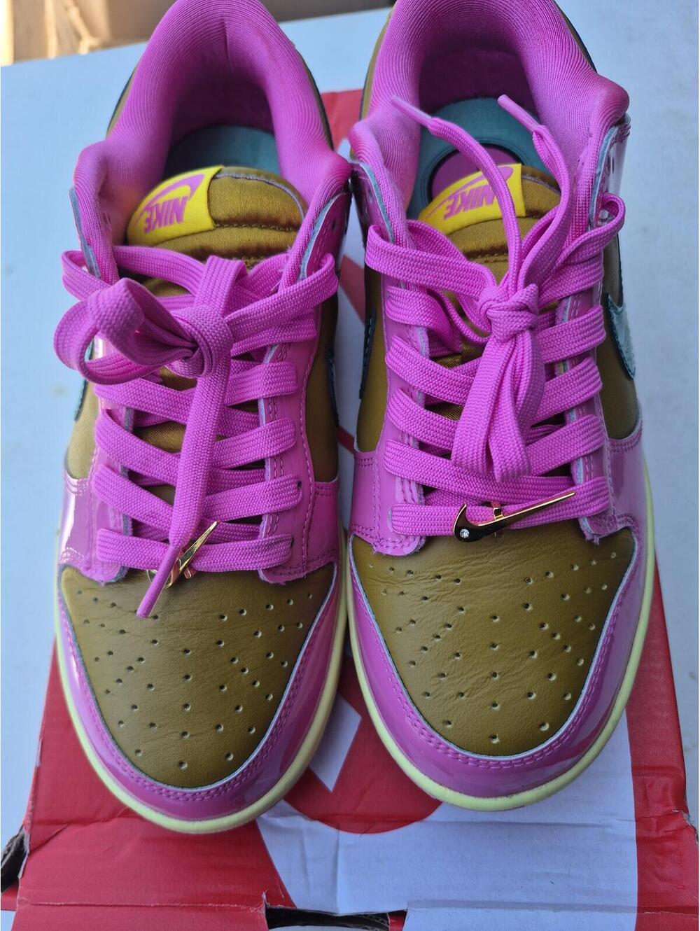 Parris Goebel Nike Dunk Low QS Playful Pink Women's Sz 7.5 - Picture 2 of 10